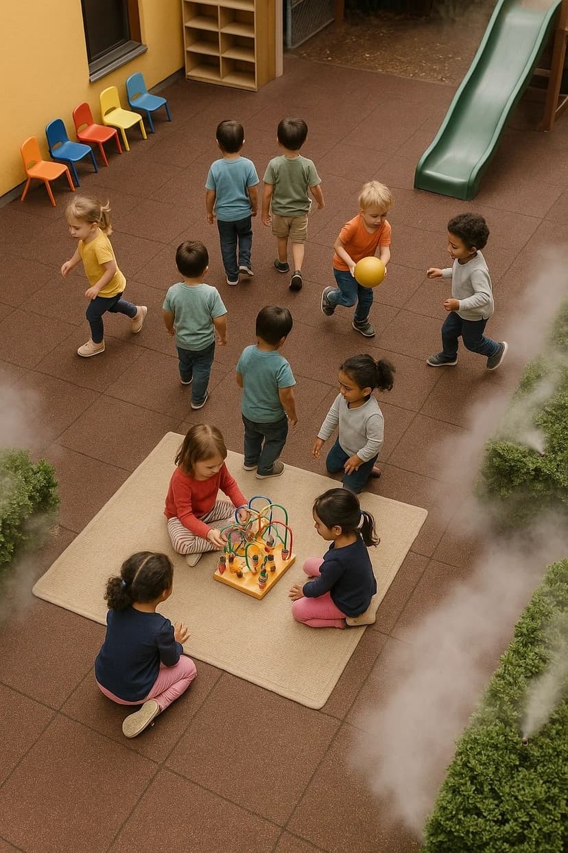 Tecnozanz protezione aree gioco per bambini